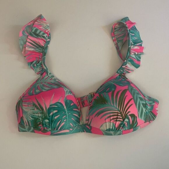 New California Sunshine Swim Suit Top Only Size Medium - Picture 2 of 5